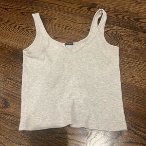 Gray brandy melville tank top